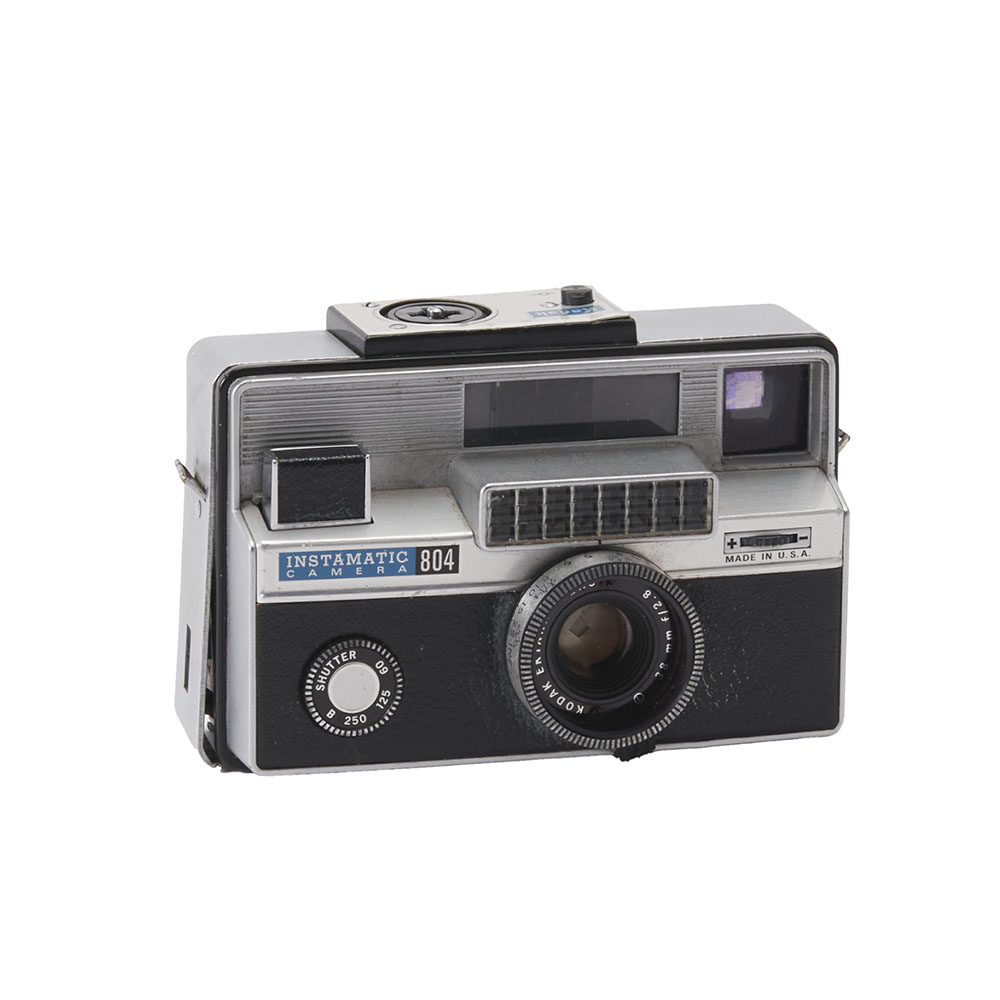 80'sカメラ "kodak" ブルーライン