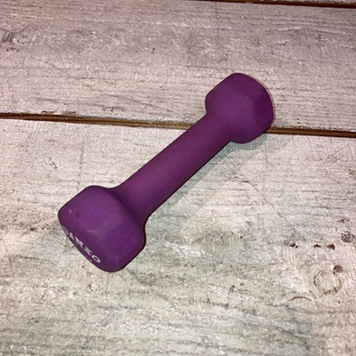 ダンベル　パープル　１ｋｇ１個