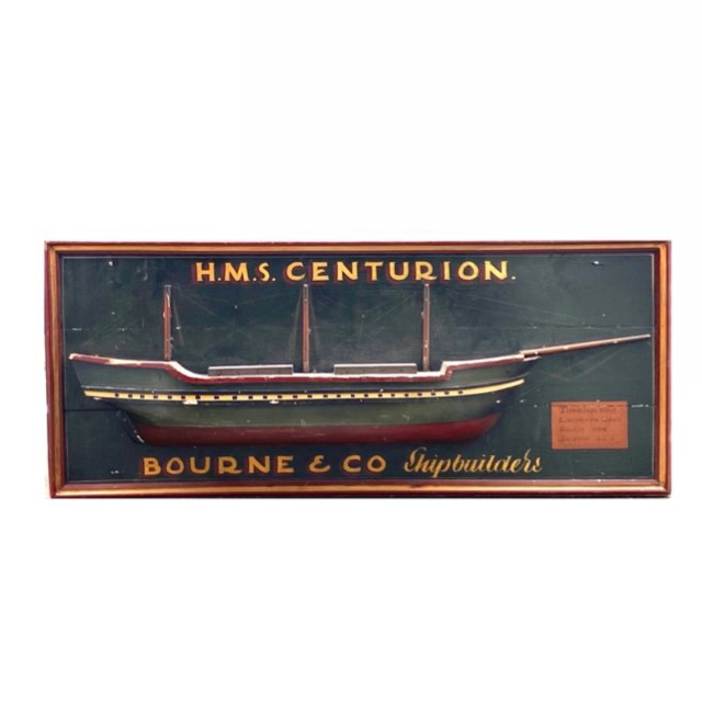 看板　船　”BOURNE&CO”