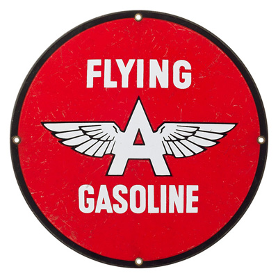 プレート　"FLYING GASOLINE"