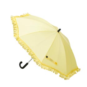 傘　黄色xフリル