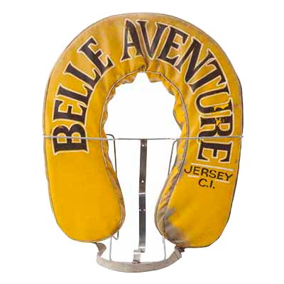 救命浮輪 馬蹄型 イエロー "BELLE AVENTURE"