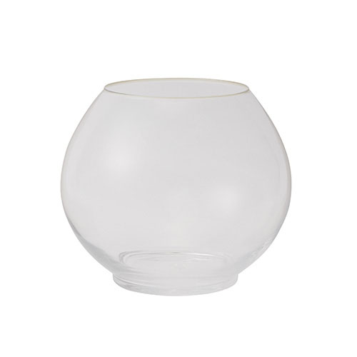 フラワーベース　ガラス　ボール型