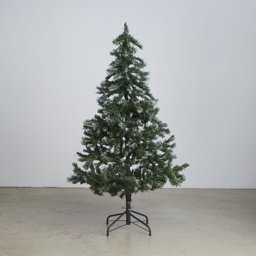 クリスマスツリー　グリーンｘスノー　150cm