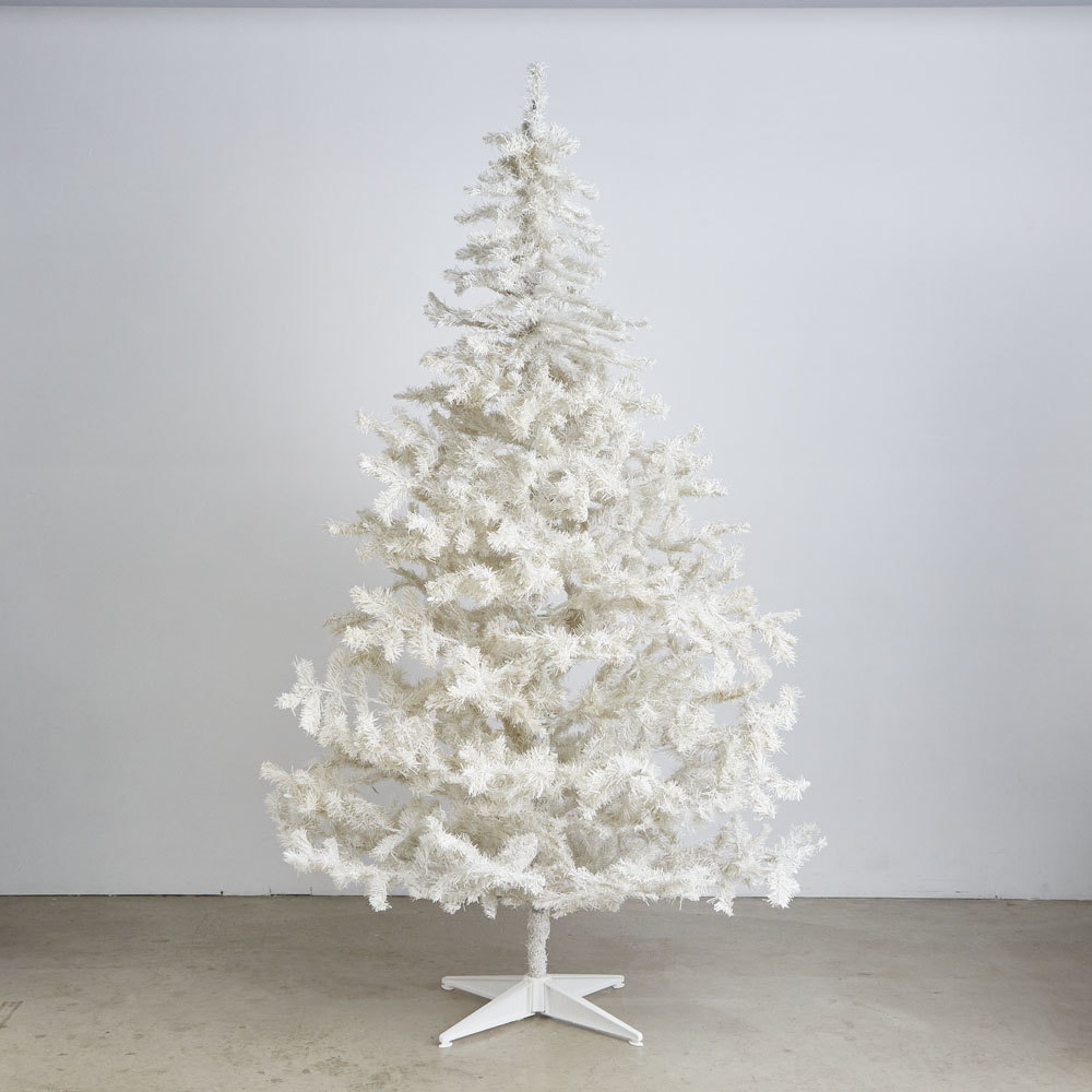 クリスマスツリー　ホワイト　210cm