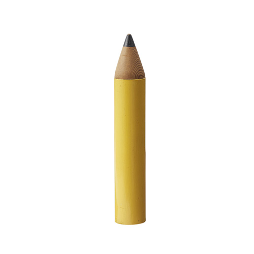 鉛筆オブジェ 黄色 ロング