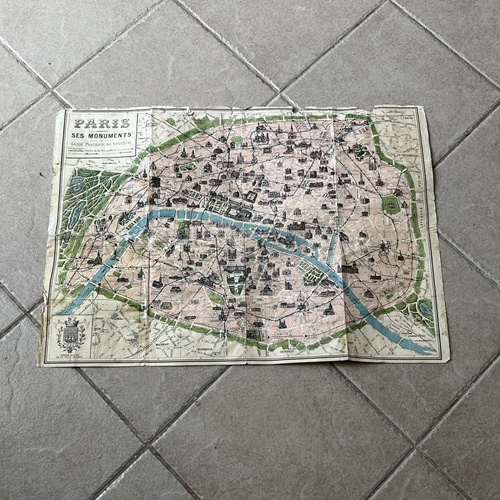 MAP　ペーパー　PARIS