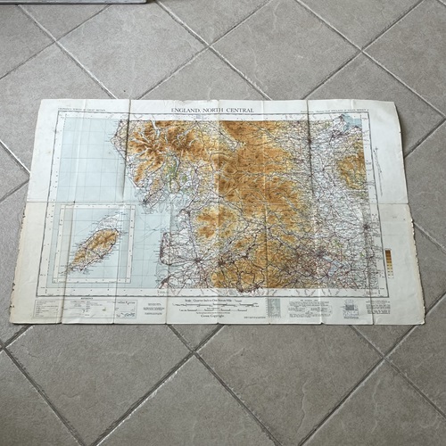 MAP　ペーパー　ENGLAND NORTH CENTRAL