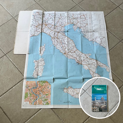 MAP　ペーパー折り畳み　 ITALY