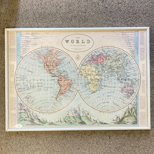 ピクチャーフレーム　世界地図ＷＯＲＬＤ
