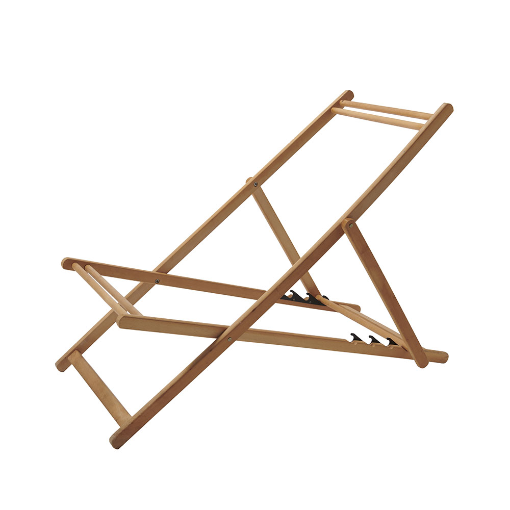 ※フレームのみ　デッキチェア　ナチュラルブラウン