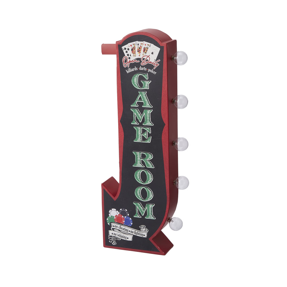 ウォールサイン　”GAME ROOM”