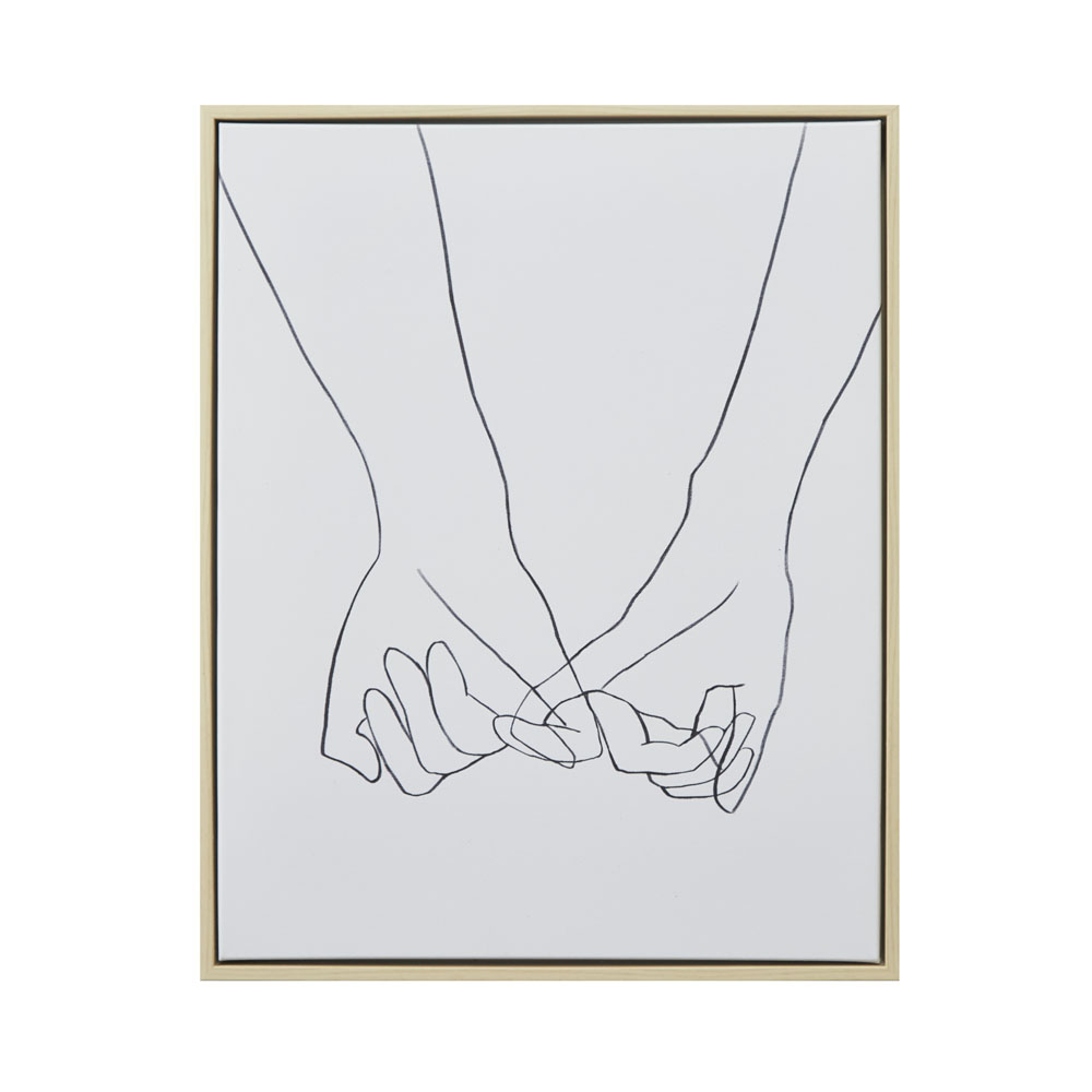アートフレーム　『Pinky fingers』