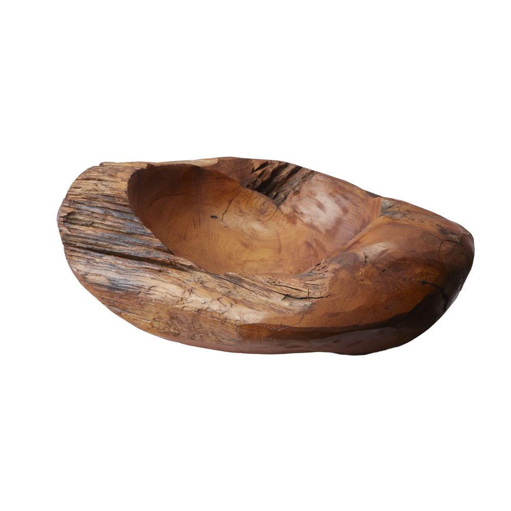 小物入れ　ワイルドWOOD　ボウル型
