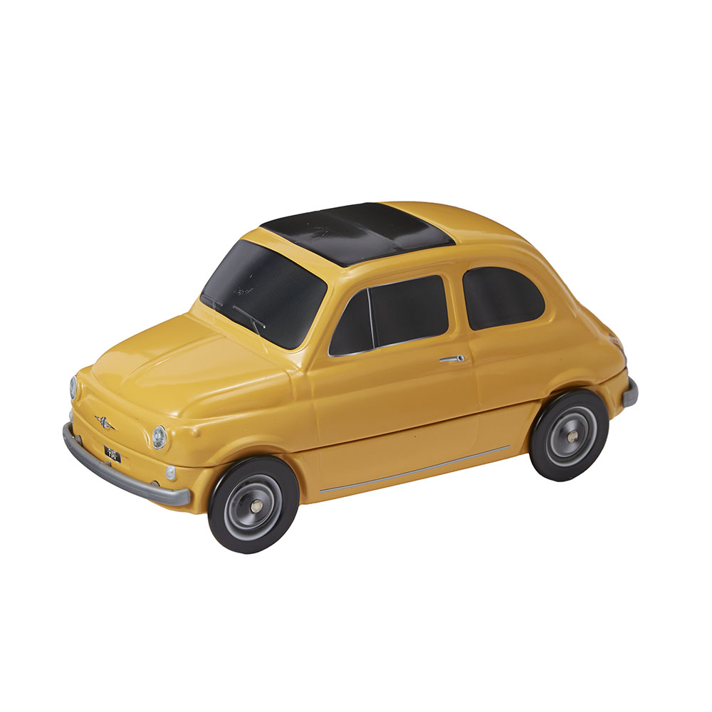 オブジェ 車 イエロー お菓子缶