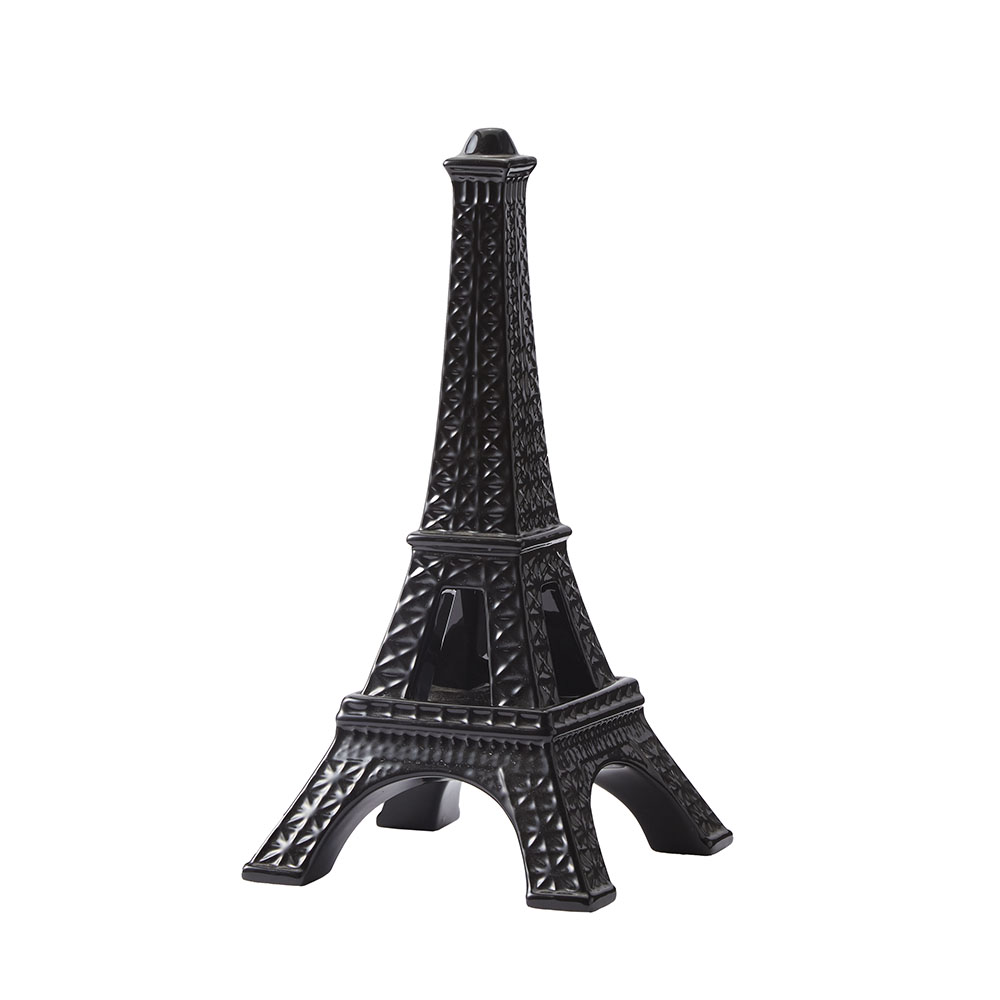 エッフェル塔 ブラック 陶器