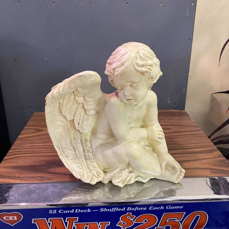 オブジェ うたたね天使 クリーム