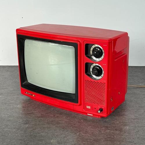 小型テレビ　オールレッド