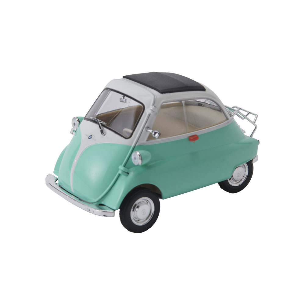 ミニカー　エメラルドグリーン