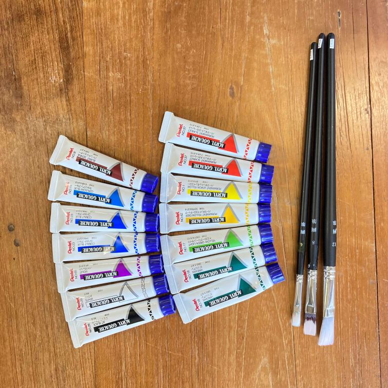 絵の具セット
