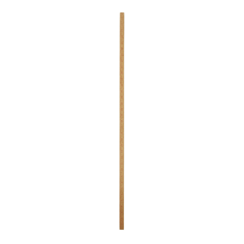 メジャー ＷＯＯＤ 角型 白木Ｘレッド印字
