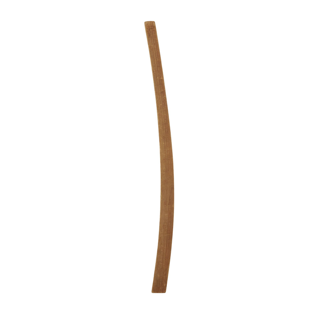 カーブ定規 Ｗｏｏｄアンティーク ６０ＣＭ