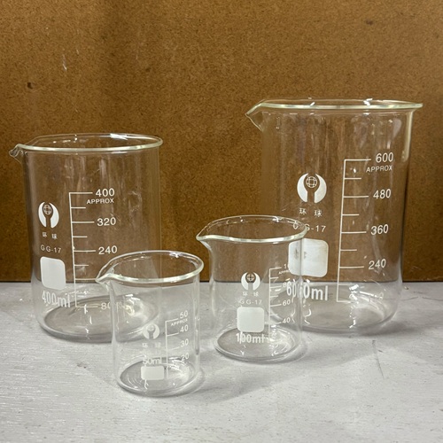 ビーカー　4個SET [600･400･100･50ml]