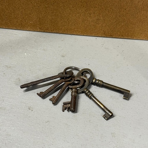 アンティーク鍵束　6本SET