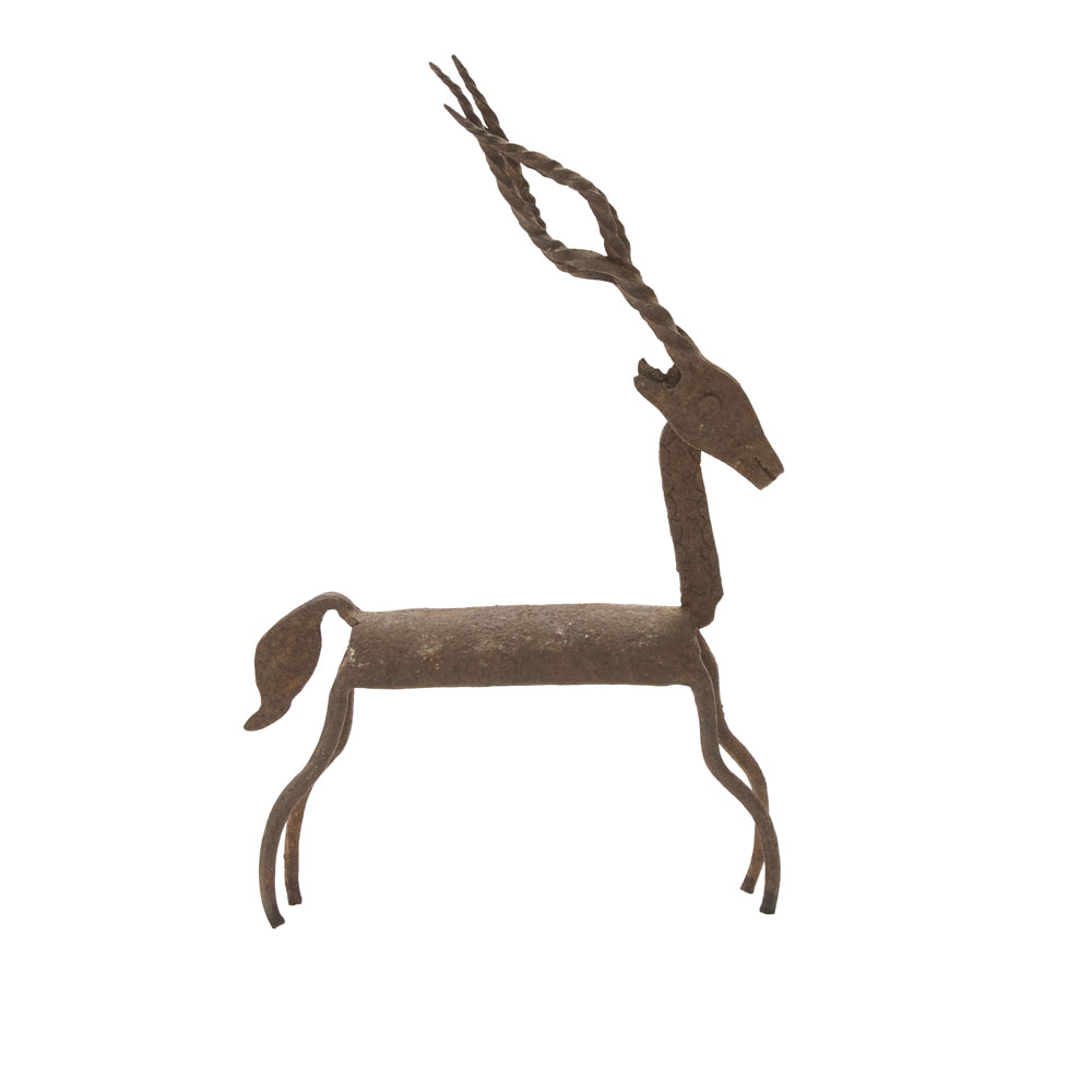 錆鉄オブジェ　鹿