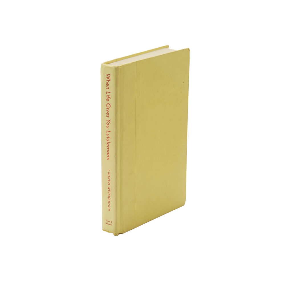 洋書 イエロー ”Ｗｈｅｎ Ｌｉｆｅ Ｇｉｖｅｓ”