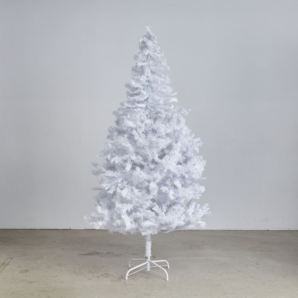 Ｘマスツリー スリム白 １８０ｃｍ