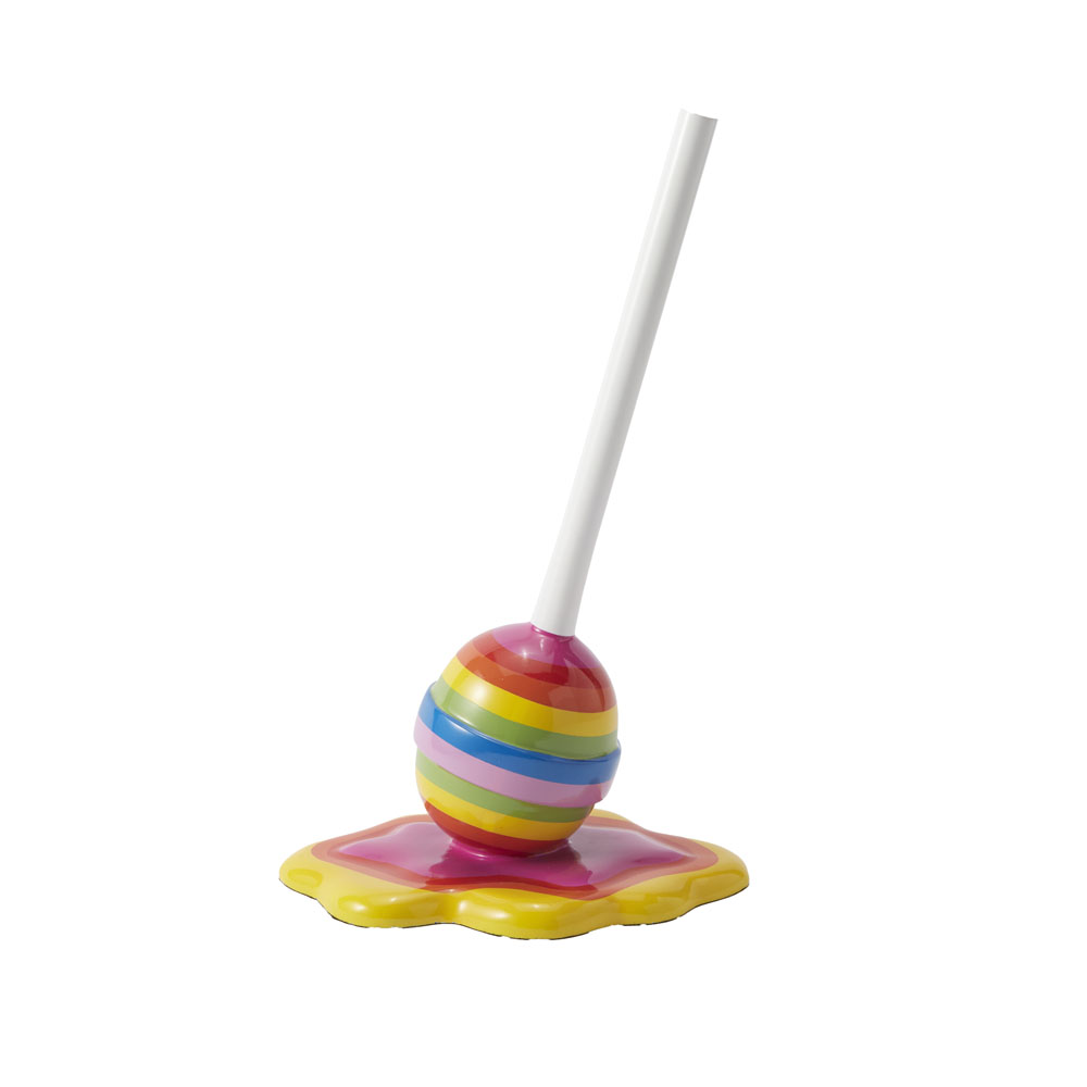 ＢＩＧロリポップキャンディ　レインボー