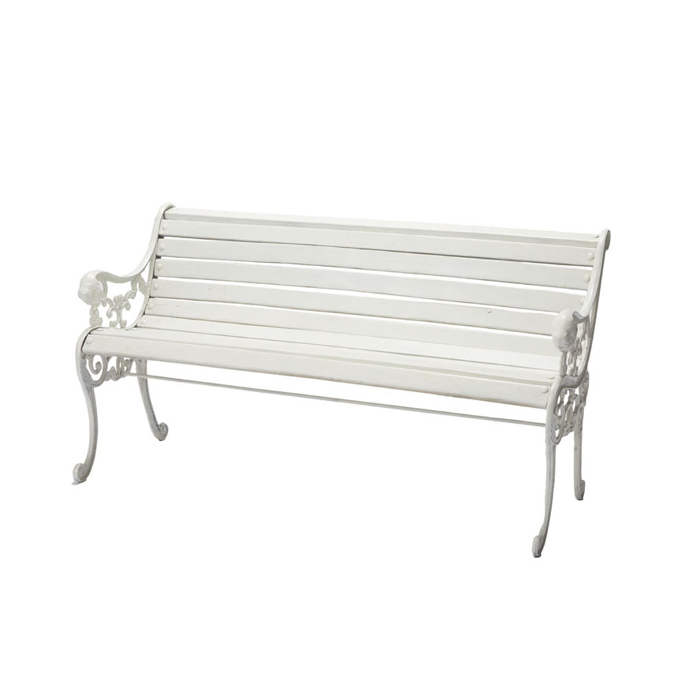 パークベンチ　カブリオレ　ホワイト