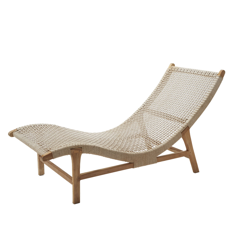 サンラウンジャー　チークｘラタン