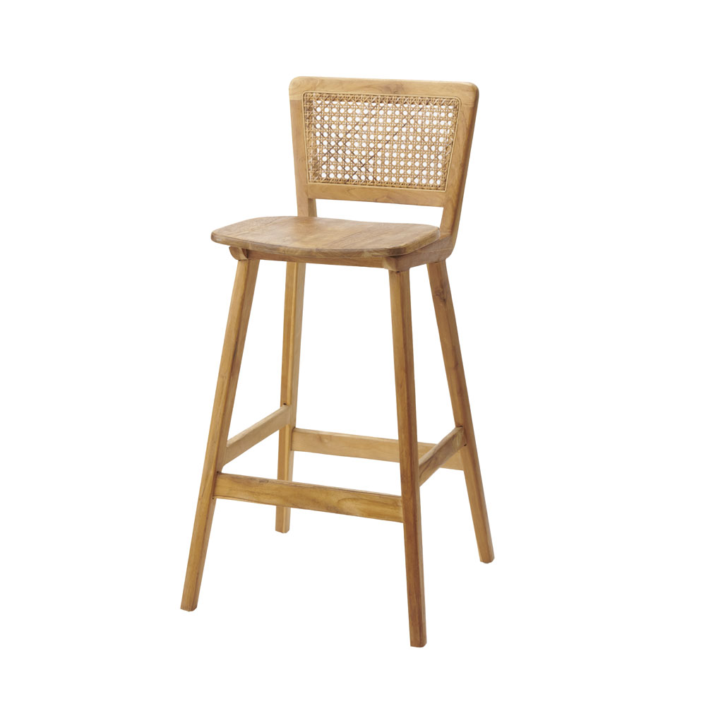 ラタンバックハイチェア