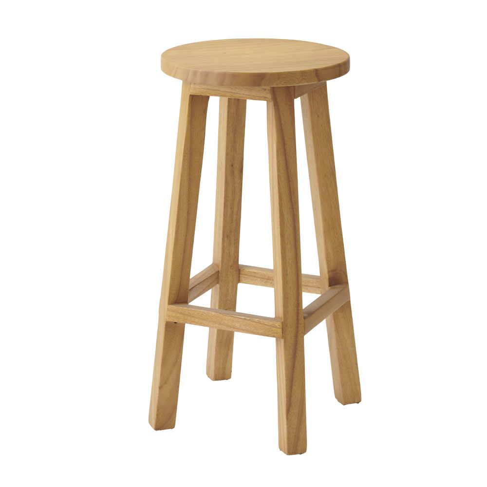 スツール　シンプルチーク