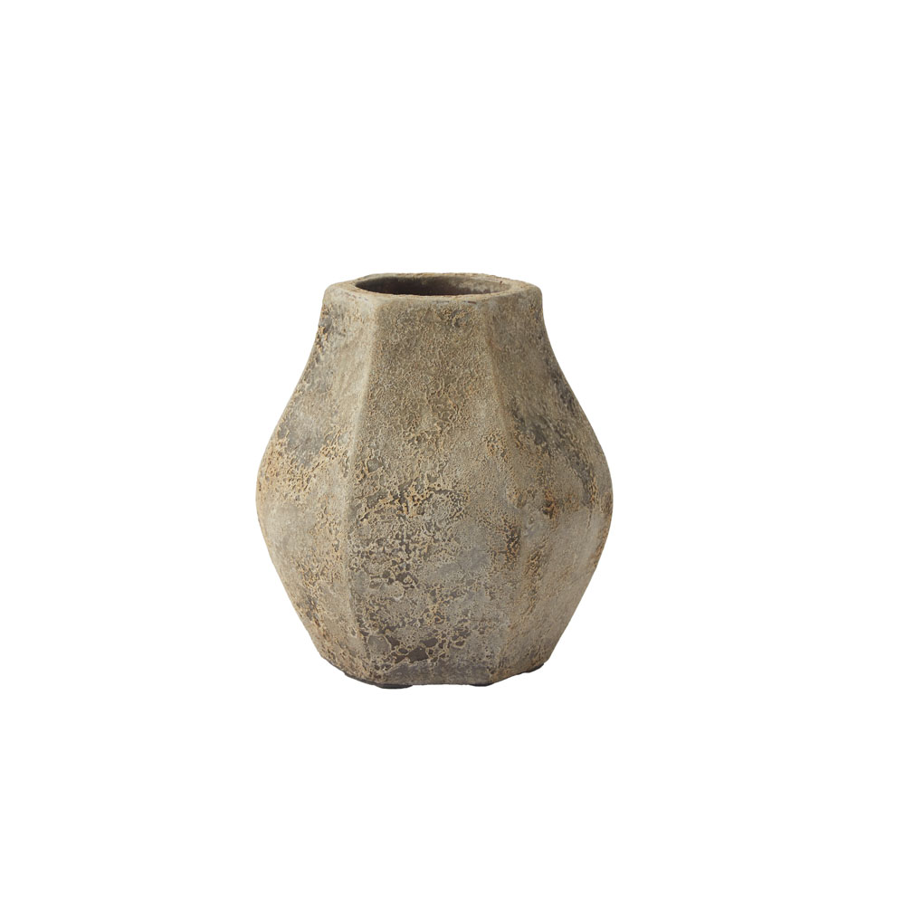 花器　ケイヴストーン　チューリップ型