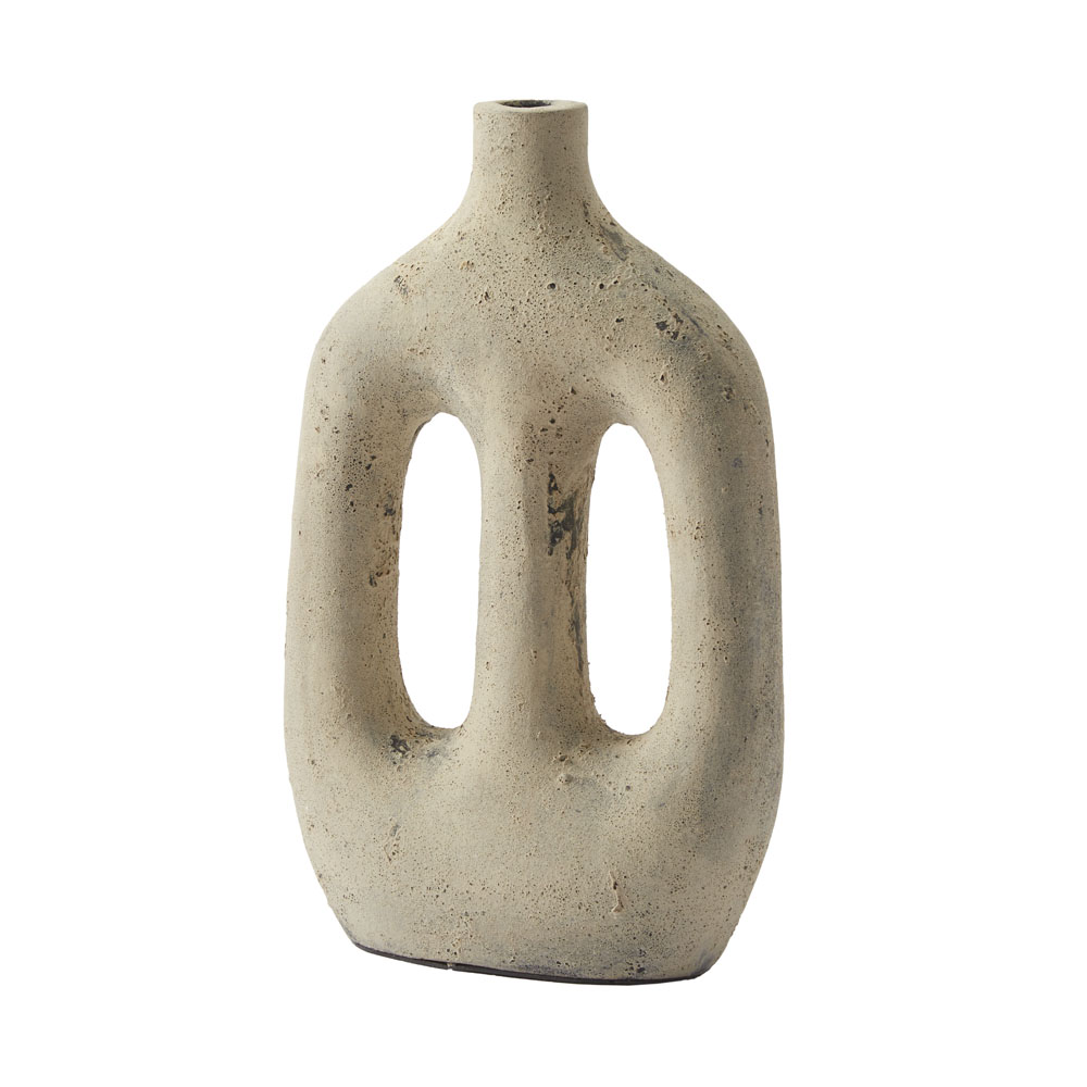 花器　ケイヴストーン　ツーホールズ