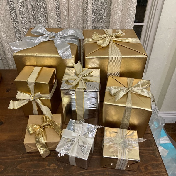 ラッピングボックス 8点セット(GD6／SV2)