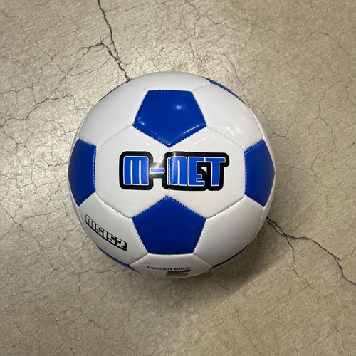 サッカーボール　ブルーｘホワイト　5号