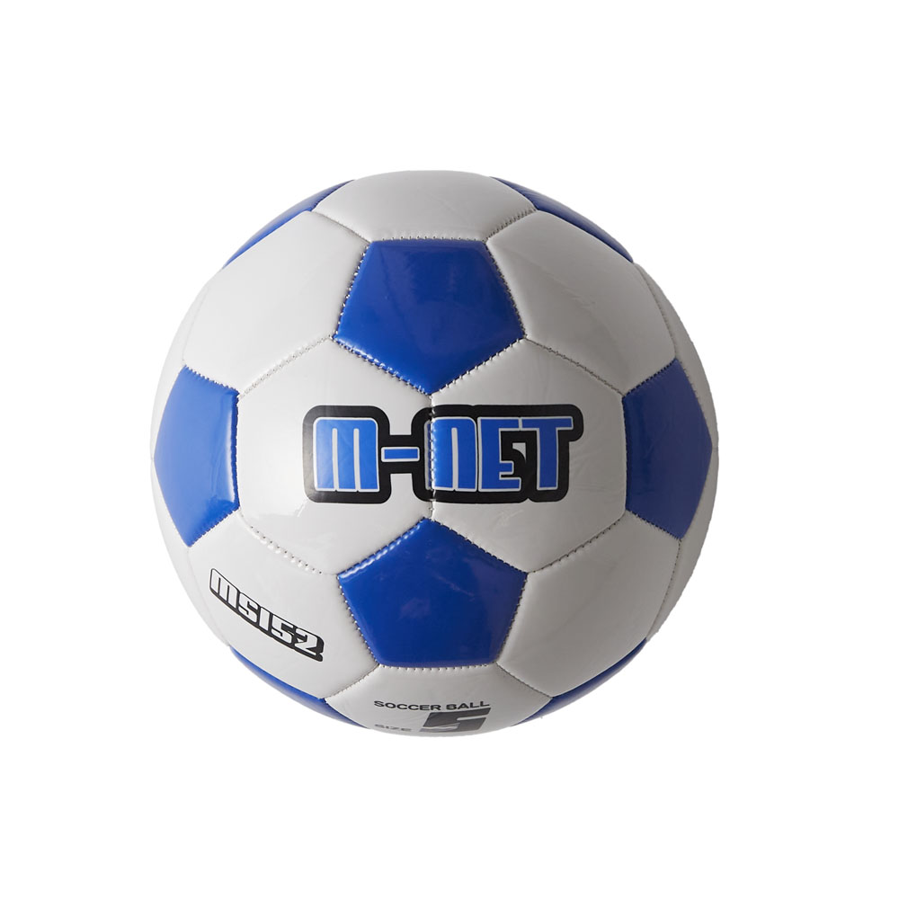 サッカーボール　ブルーｘホワイト　5号