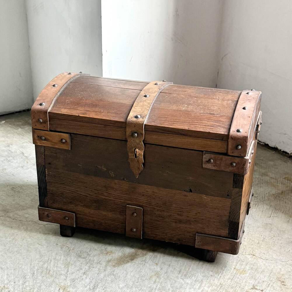 宝箱　ＷＯＯＤ×レザー