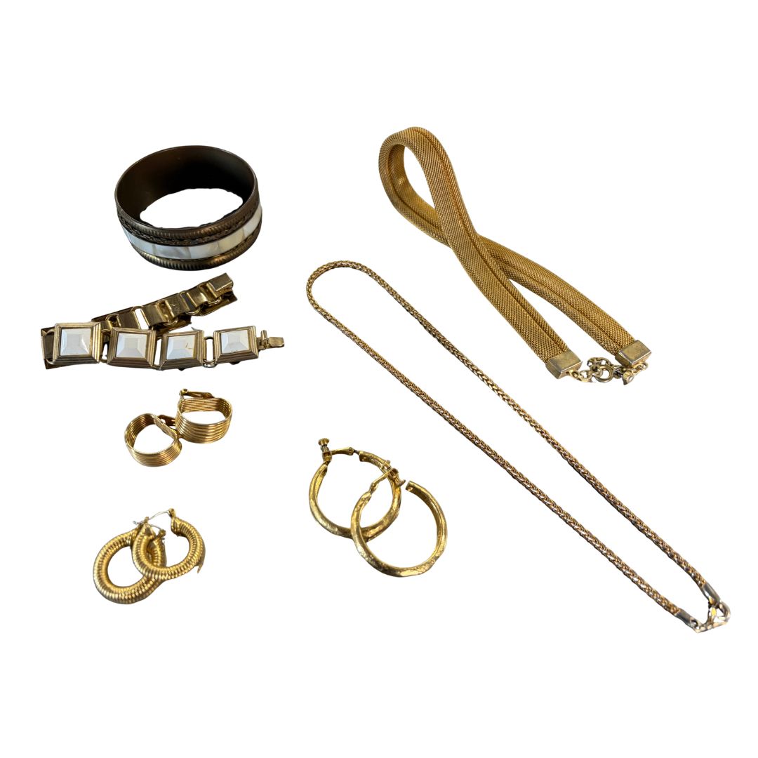 アクセサリーセット　ゴールド