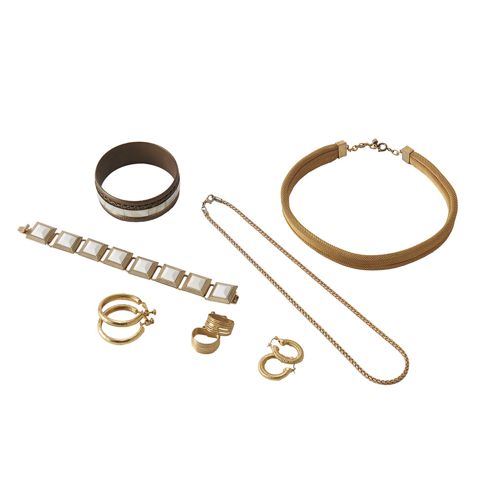 アクセサリーセット　ゴールド