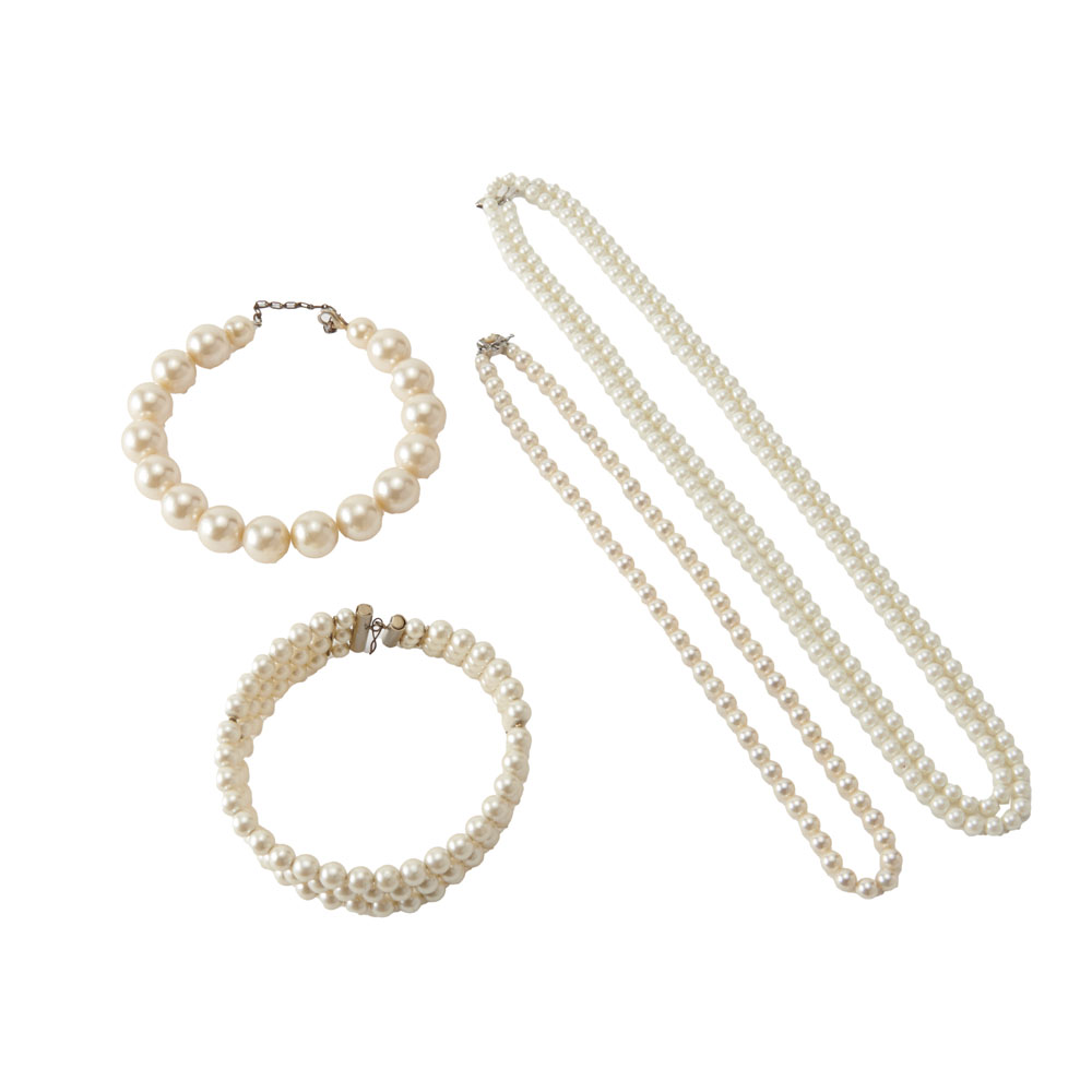 アクセサリーセット　パール