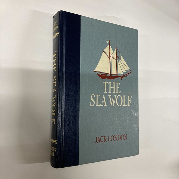 洋書 スモークブルー　ヨットイラスト