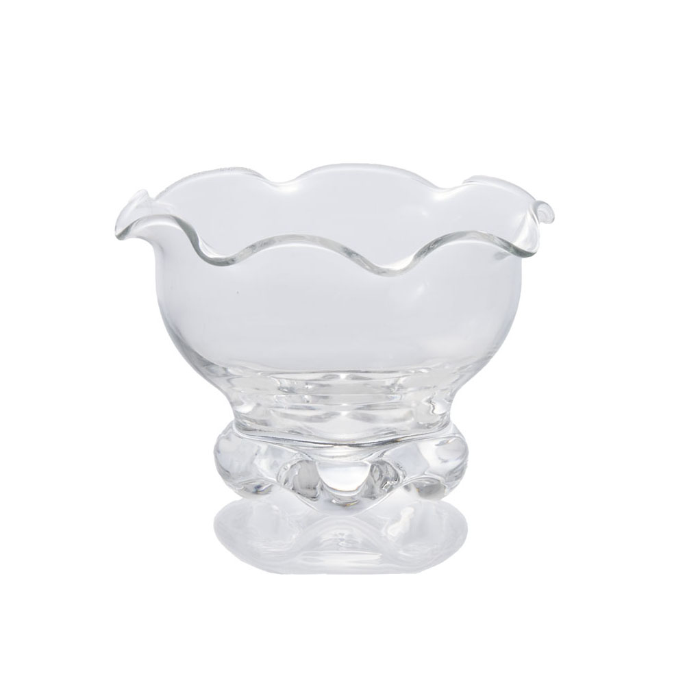 アイスクリームグラス クリア ウェーブフレーム