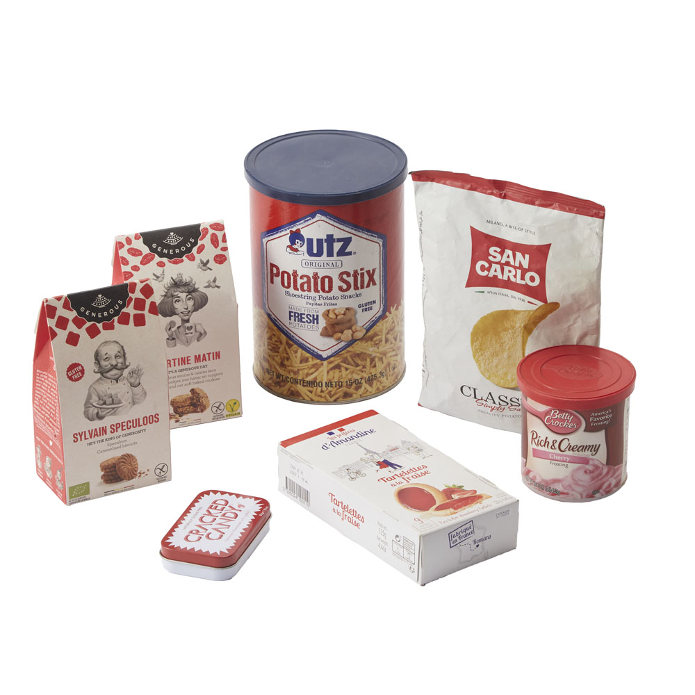 スナックセット レッド