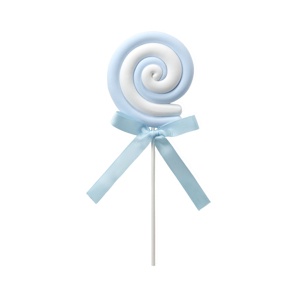 サンプル ペロペロキャンディ パステルブルー