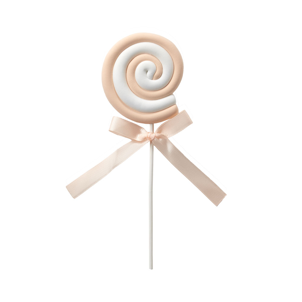 サンプル ペロペロキャンディ パステルオレンジ